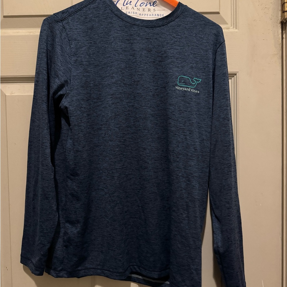 Vineyard Vines Boys’ Long-Sleeve Harbor Sun Performance Tee